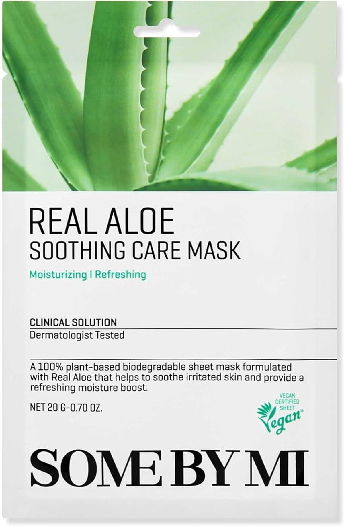 SOME BY MI - Real Aloe Soothing Care Mask 20g