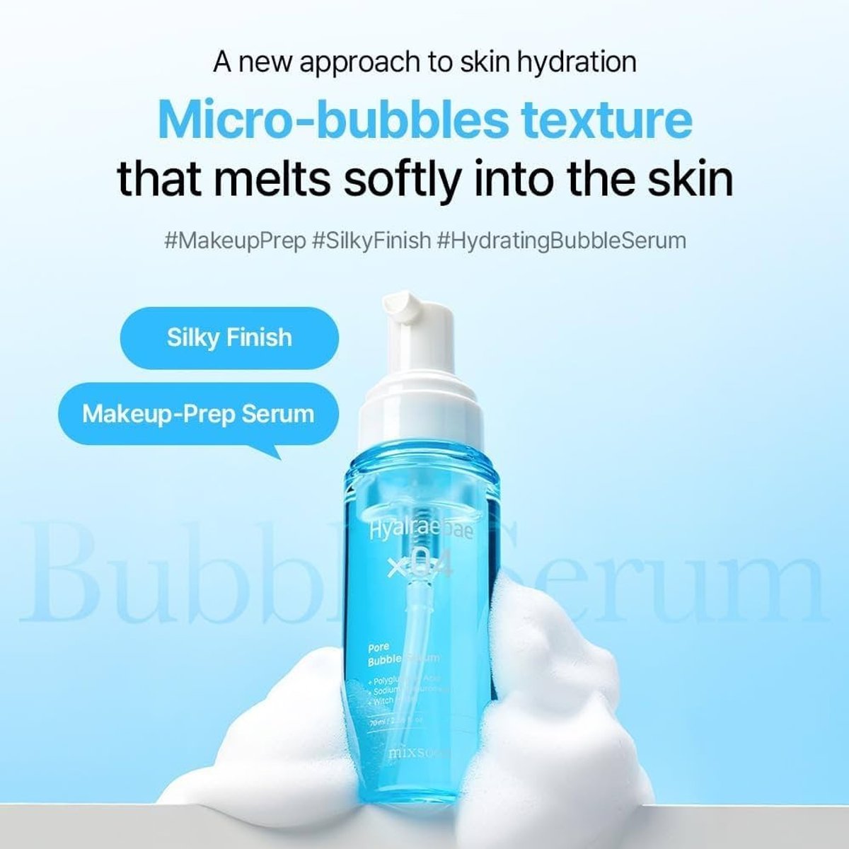 MIXSOON Hyalraebae Pore Bubble Serum 70ml - 2