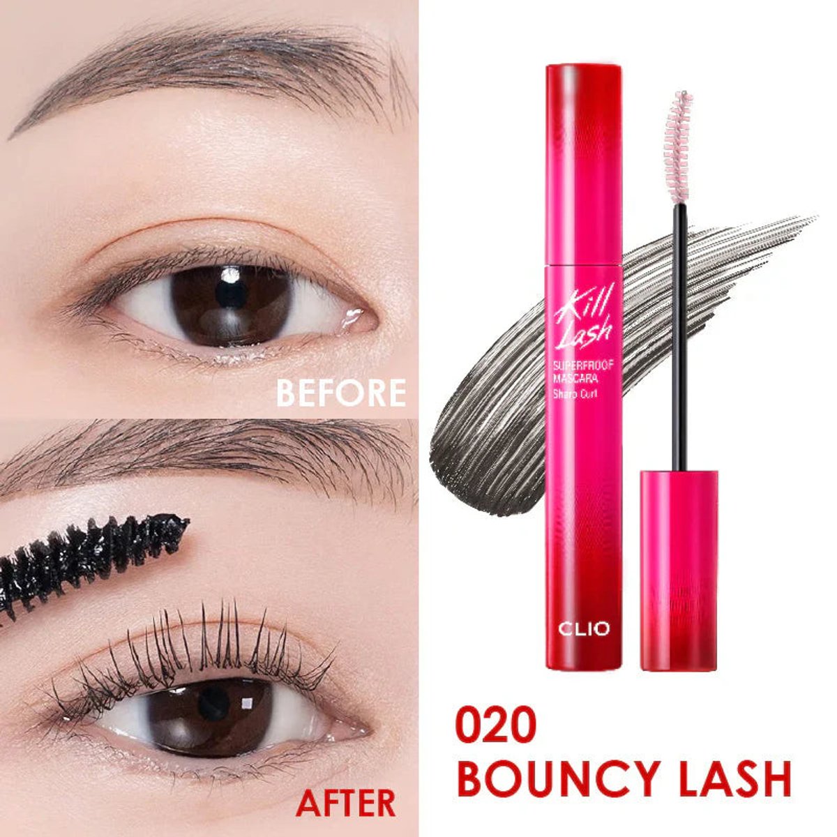 CLIO Kill Lash Superproof Mascara 20 Bouncy Lash - 2