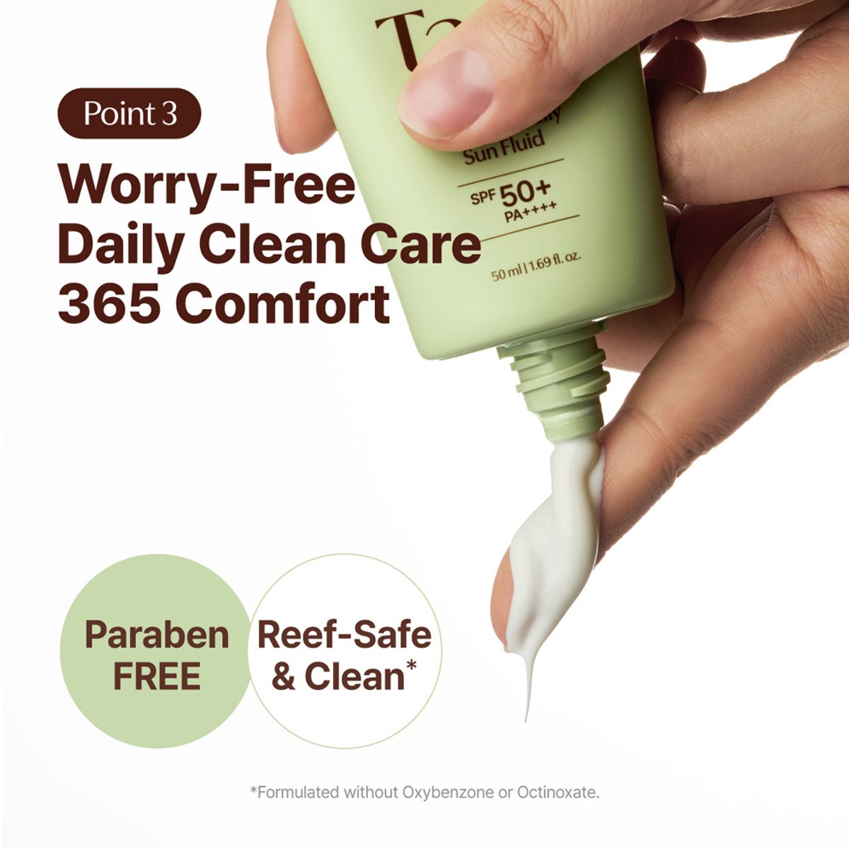 TAGE Cica Tree Soothing Daily Sun Fluid 50ml - 2
