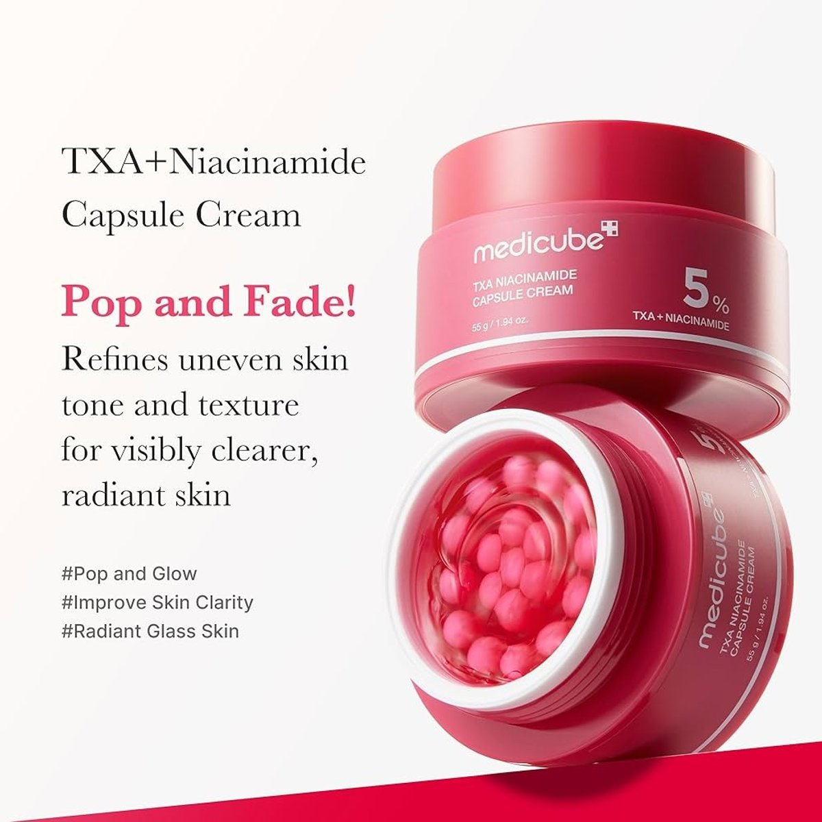 MEDICUBE - TXA Niacinamide Capsule Cream 55g - 2