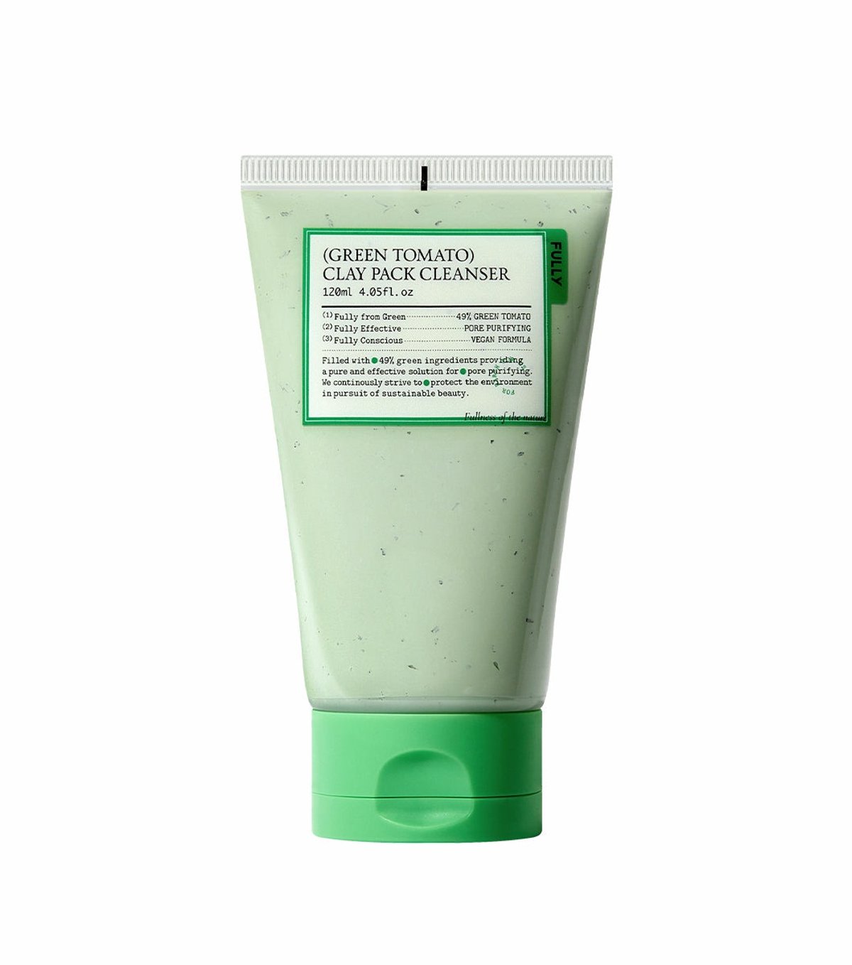 FULLY - Green Tomato Clay Mask Cleanser 120ml