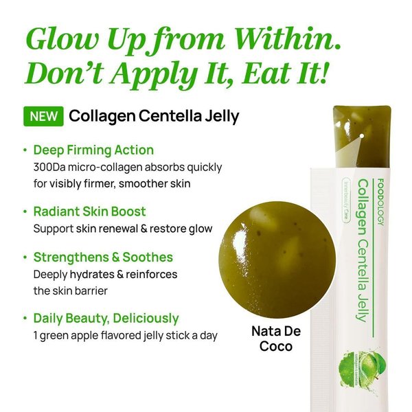 FOODOLOGY Collagen Centella Jelly 10 Stick