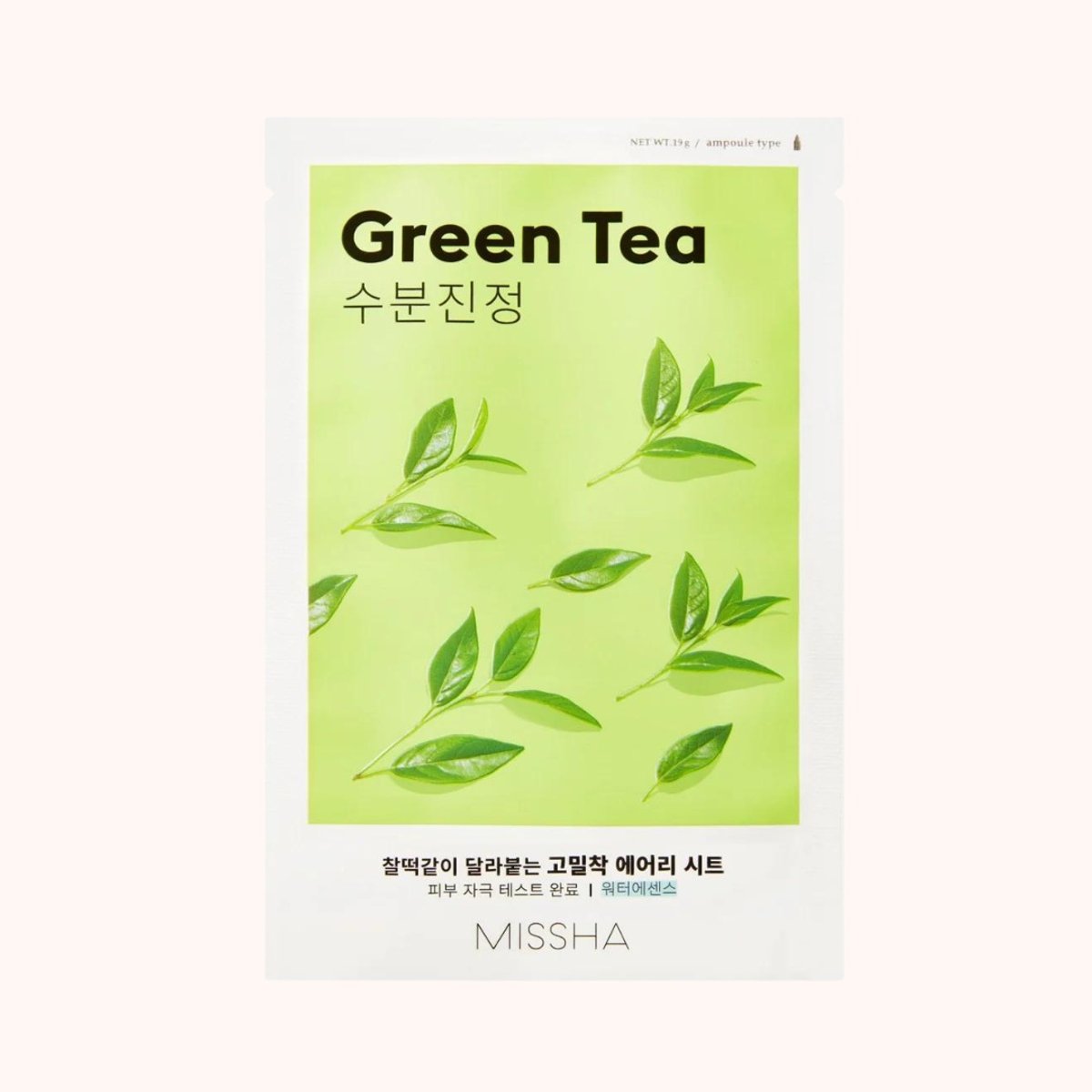 MISSHA - Airy Fit Sheet Mask Green Tea 19g