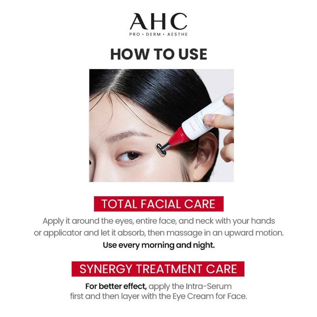 AHC - Full Lift Eye Cream For Face 40ml - 2