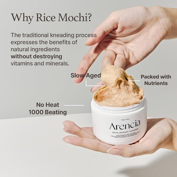 ARENCIA - Calendula Rice Mochi Cleanser 120g