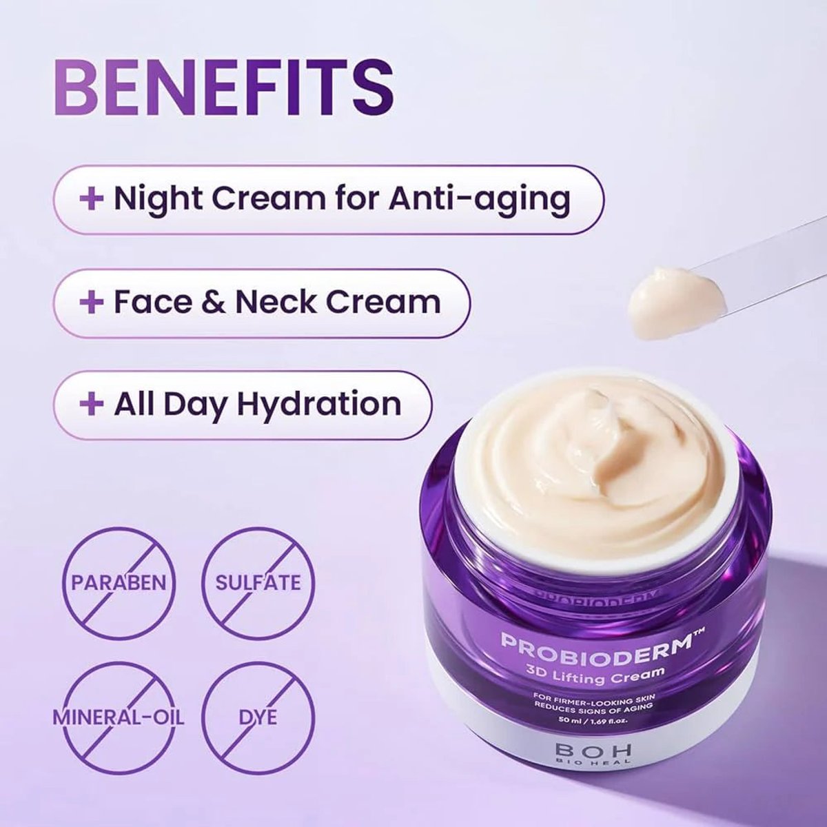 BIO HEAL Probioderm 3D Lifting Cream 50ml - 2