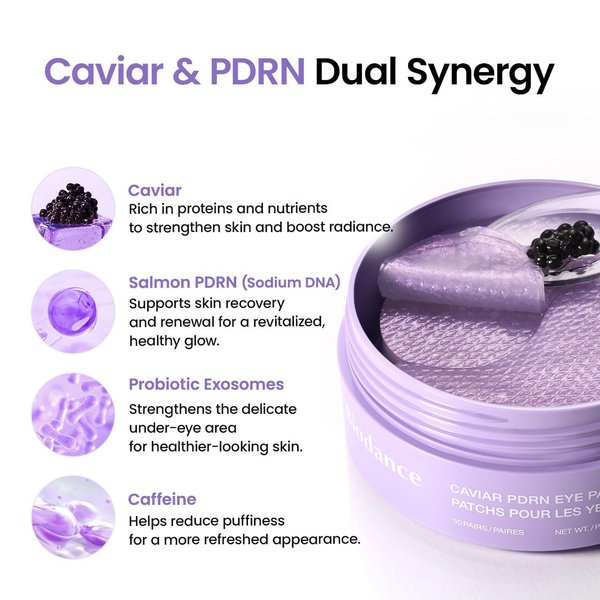 BIODANCE - Caviar PDRN Eye Patches 85g 30 Pairs