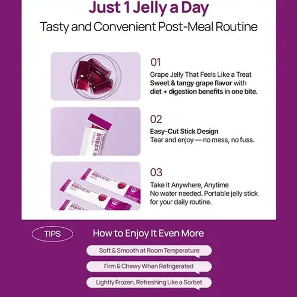 FOODOLOGY Coleology Bowel Movement Jelly 10 Stick