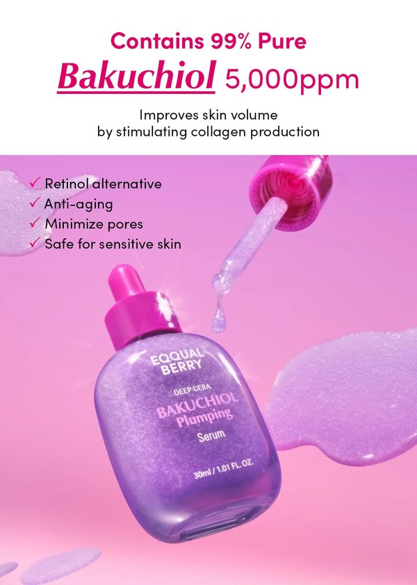 EQQUAL BERRY - Bakuchiol Plumping Serum 30ml