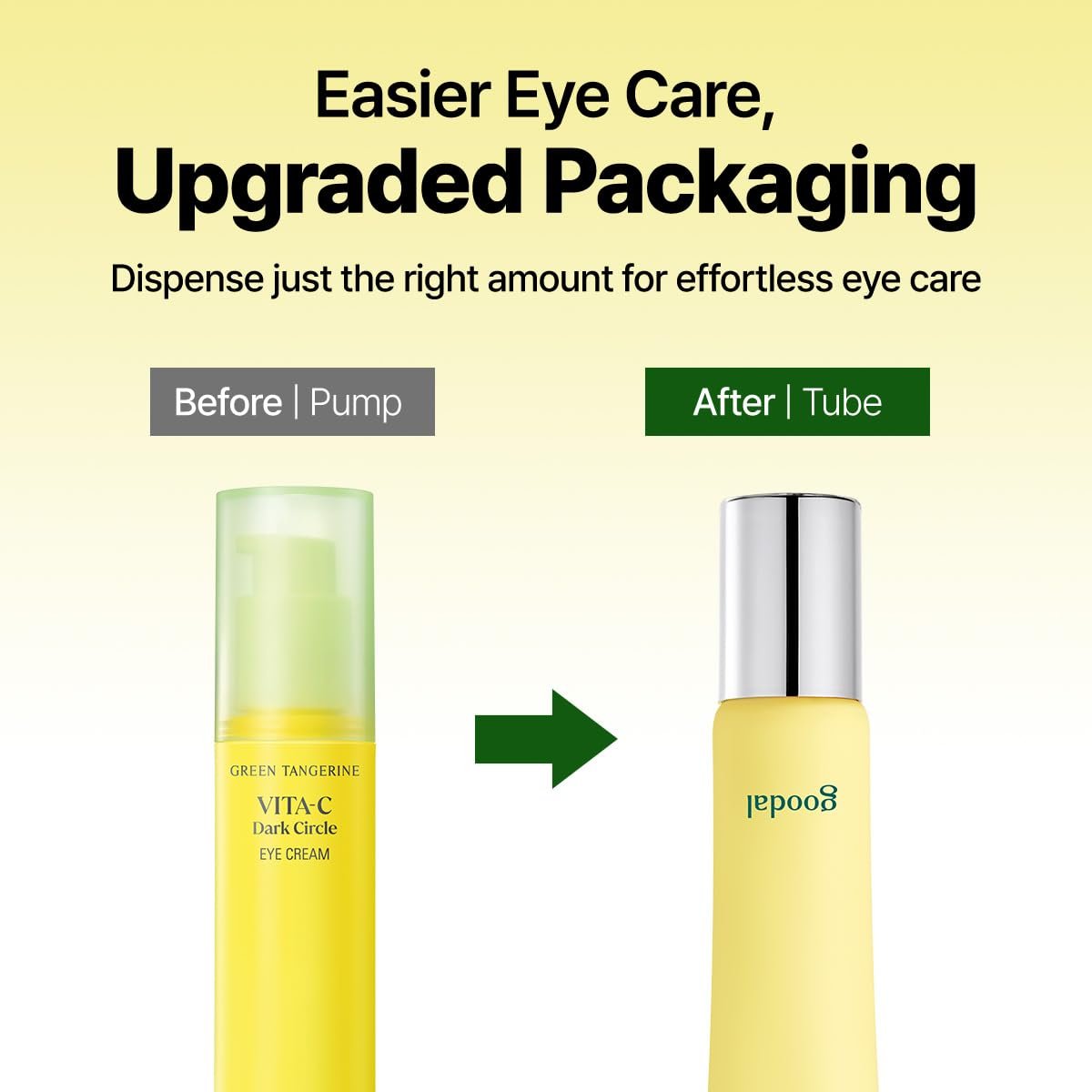 GOODAL Green Tangerine Vita C Dark Spot Care Eye Cream 30ml - 2