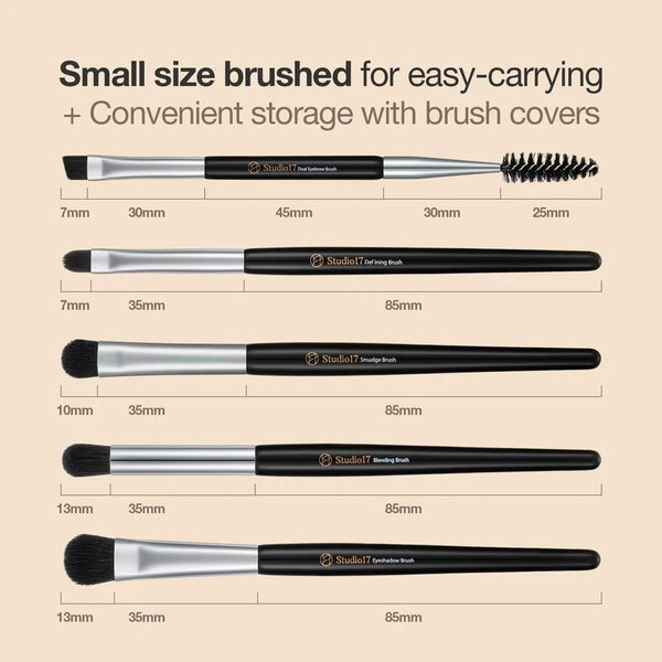 STUDIO17 Eye Makeup Brush Set