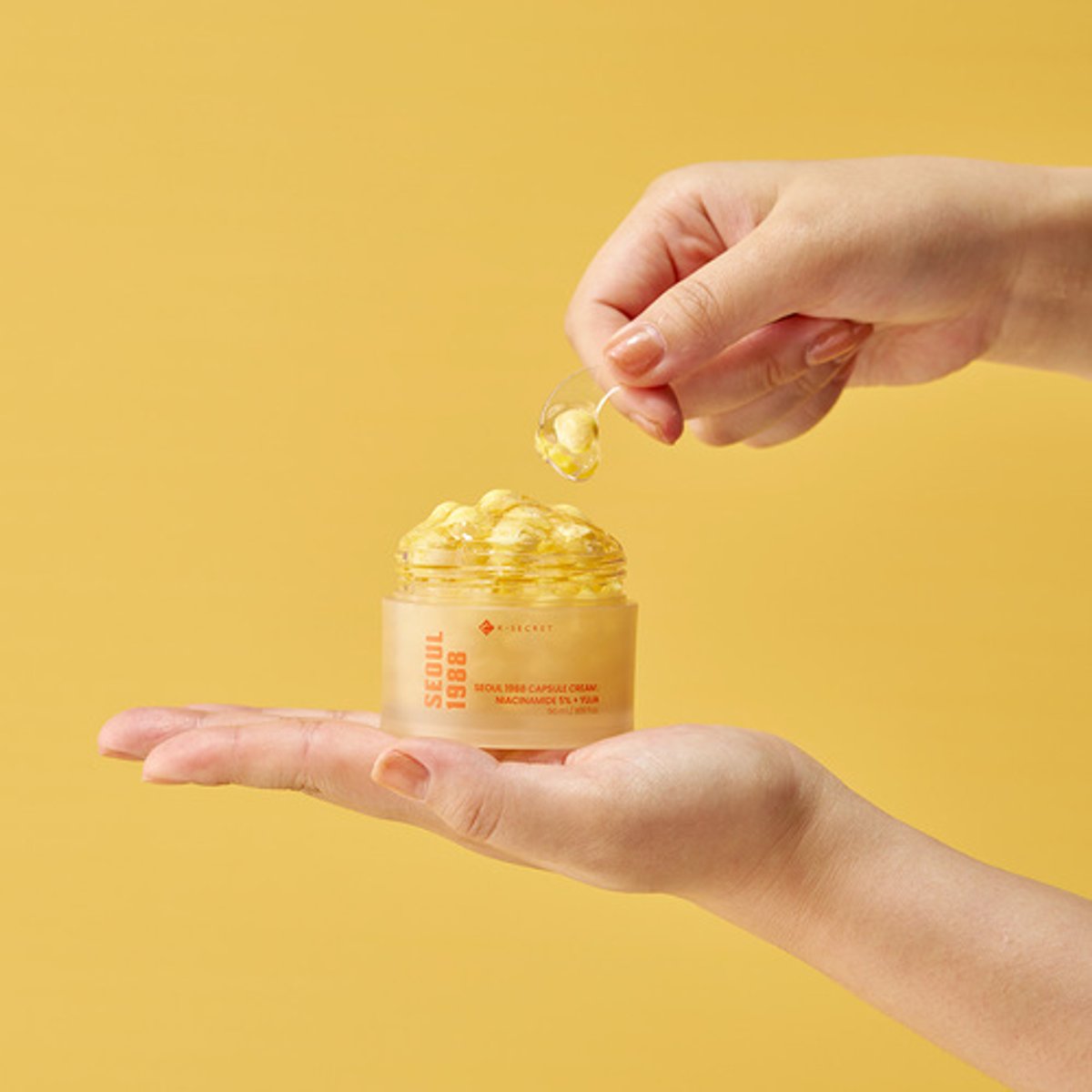 K-SECRET - Seoul 1988 Capsule Cream: Niacinamide 5% + Yuja 50ml - 3