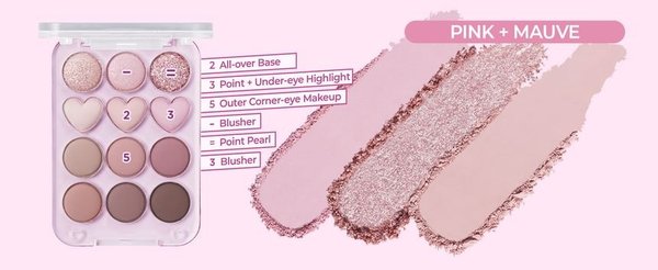 COLORGRAM Pin Point Eyeshadow Palette