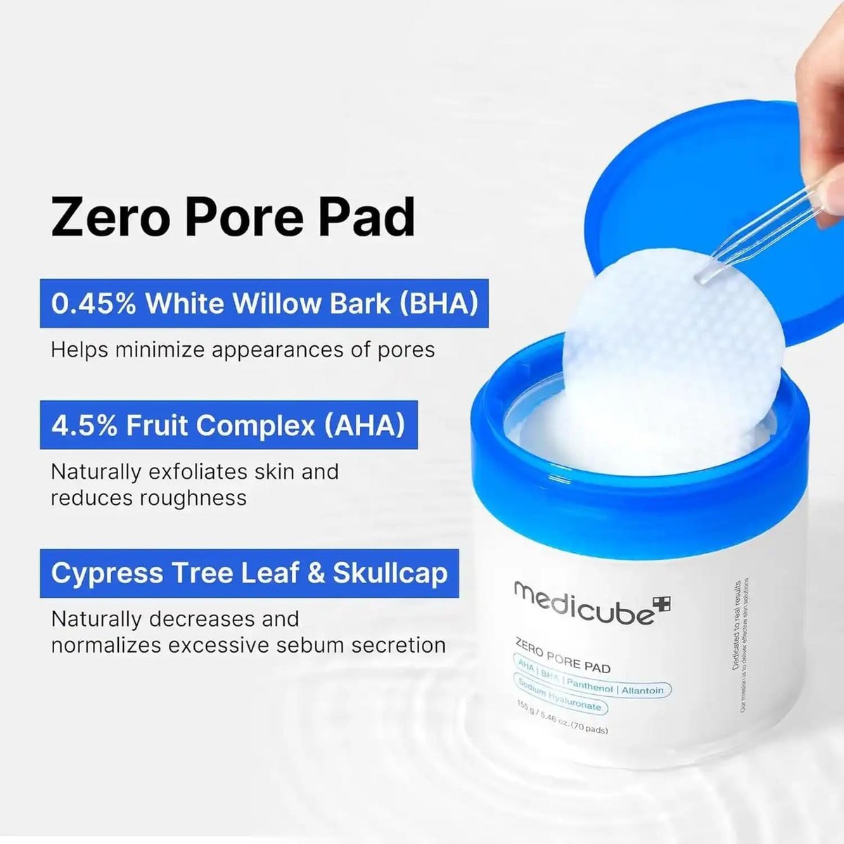 MEDICUBE - Zero Pore Pad 70 Pads - 2