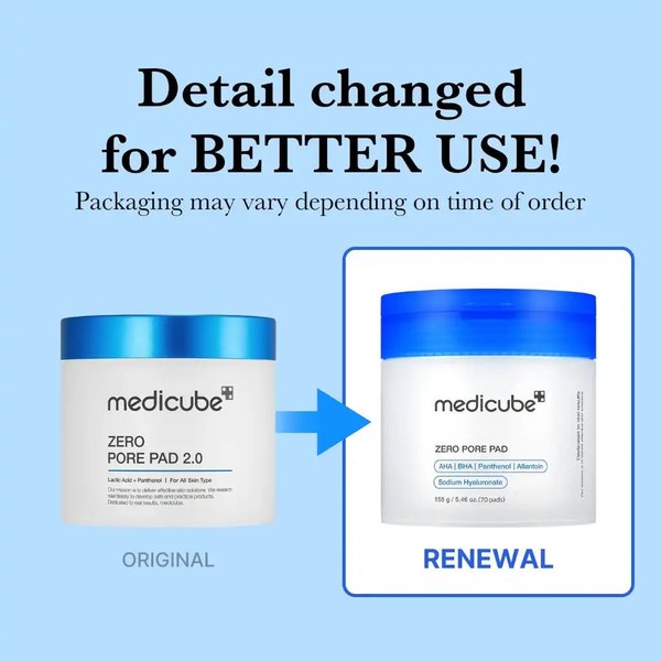 MEDICUBE - Zero Pore Pad 70 Pads