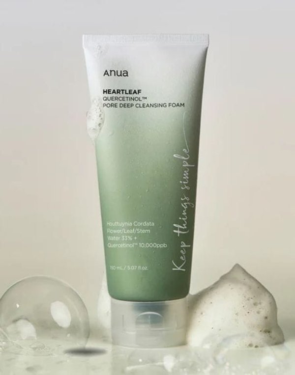 ANUA - Heartleaf Quercetinol Pore Deep Cleansing Foam 150ml