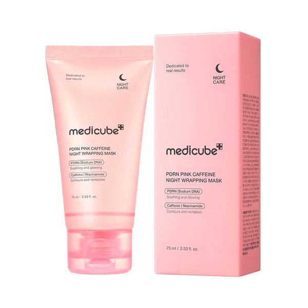 MEDICUBE - PDRN Pink Caffeine Night Wrapping Mask 75ml
