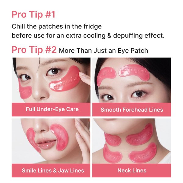 MEDICUBE PDRN Pink Collagen Jelly Eye Mask 1 Pair