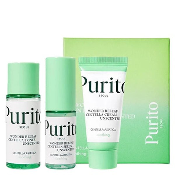 PURITO - Wonder Releaf Centella Asiatica Soothing Mini Kit