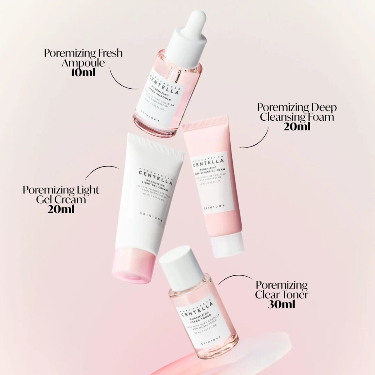 SKIN1004 - Madagascar Centella Poremizing Travel Kit - 2