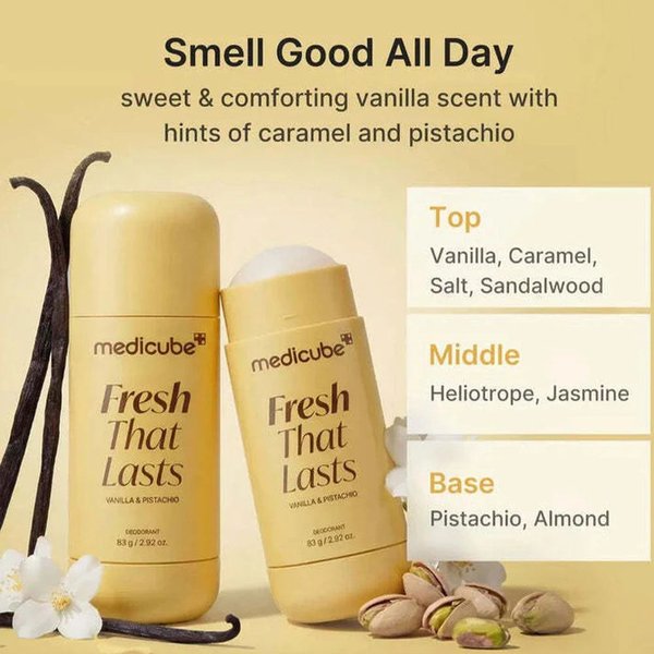 MEDICUBE Deodorant Vanilla and Pistachio 80g