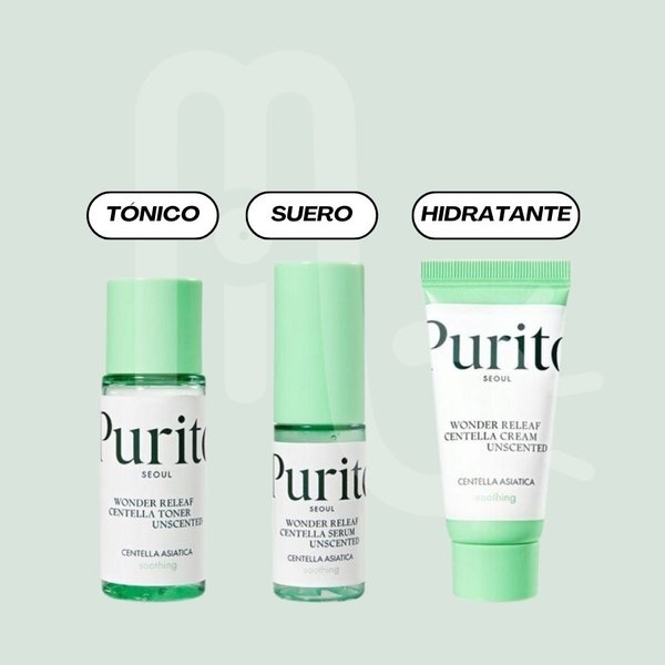PURITO - Wonder Releaf Centella Asiatica Soothing Mini Kit