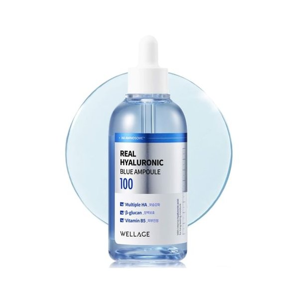 WELLAGE - Real Hyaluronic Blue Ampoule 60ml