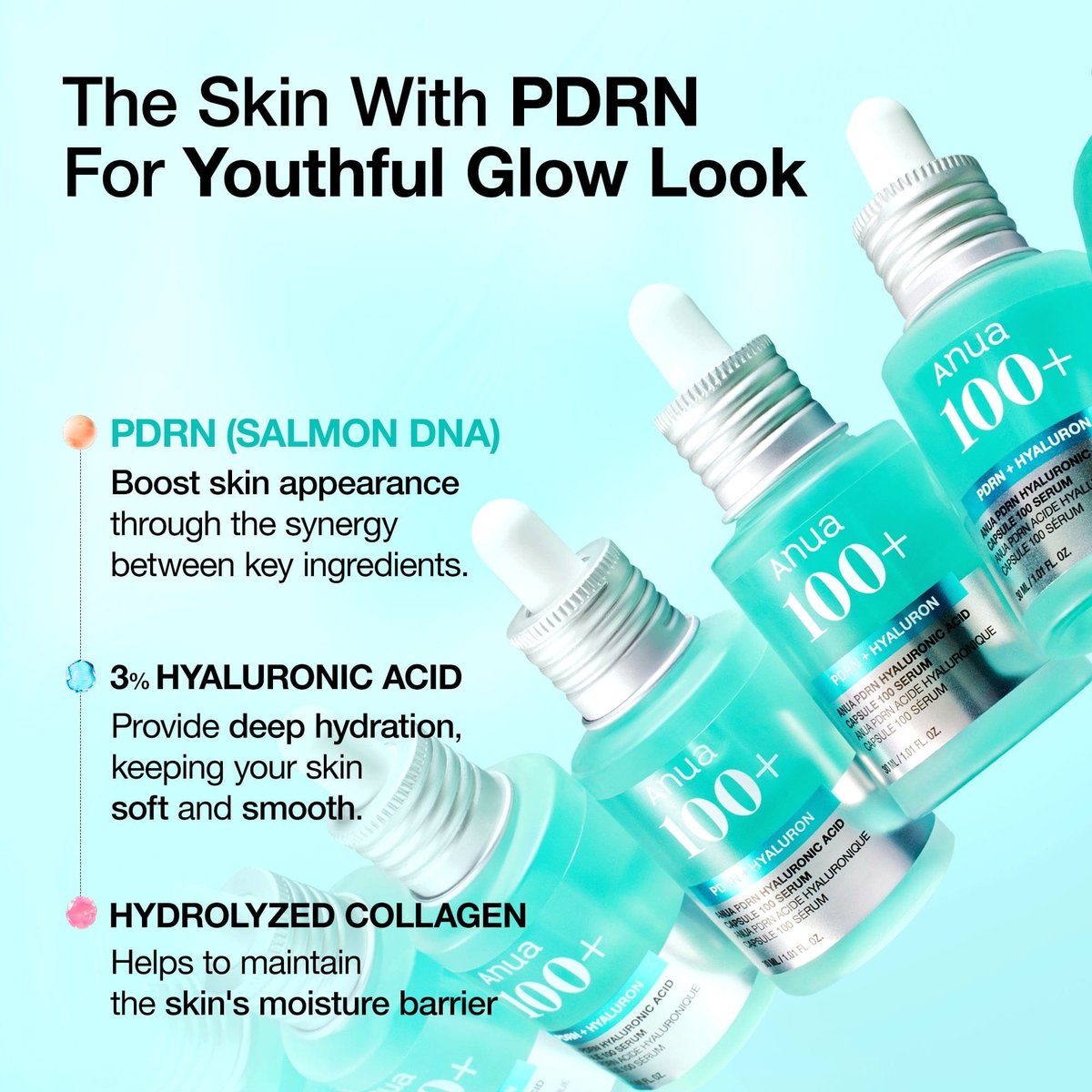 ANUA - PDRN Hyaluronic Acid Capsule 100+ 30ml - 2