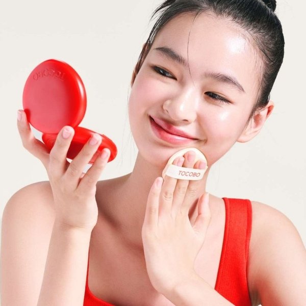TOCOBO Apple Dewy Fit Cushion SPF50+ PA+++