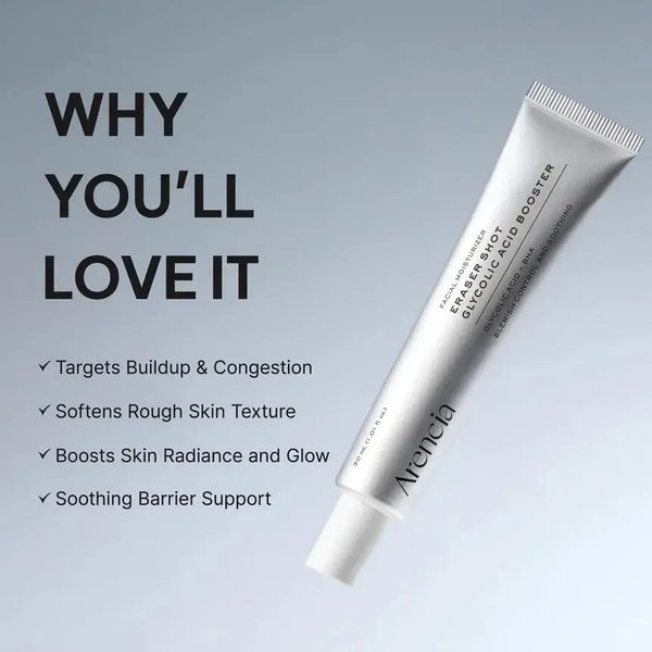 ARENCIA Eraser Shot Glycolic Acid Booster 30 ml