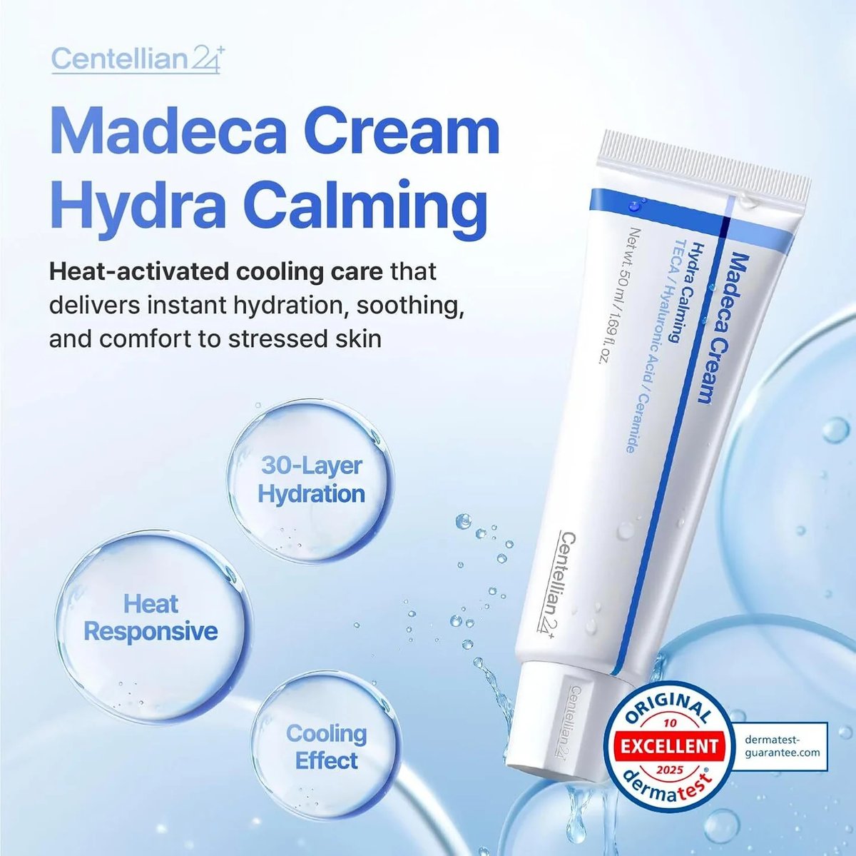 CENTELLIAN24 - Madeca Cream Hydra Calming 50ml - 2