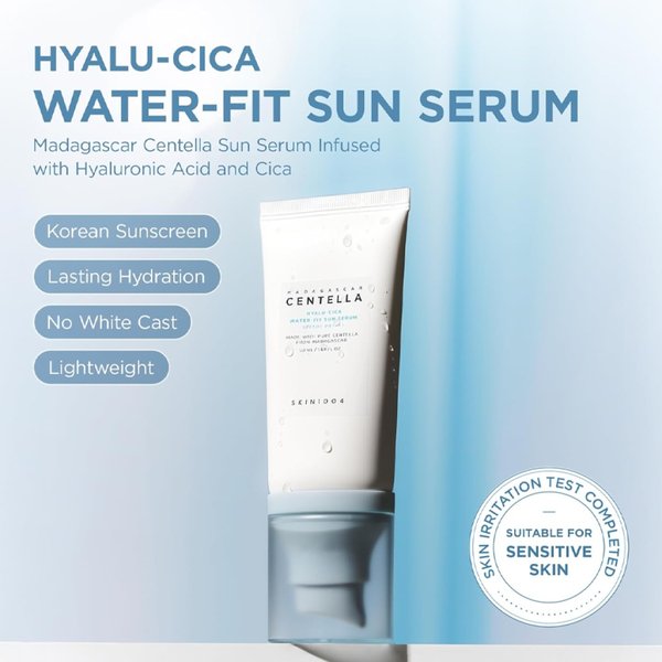 SKIN1004 - Madagascar Centella Hyalu-Cica Water-Fit Sun Serum SPF50+ PA++++ 100ml