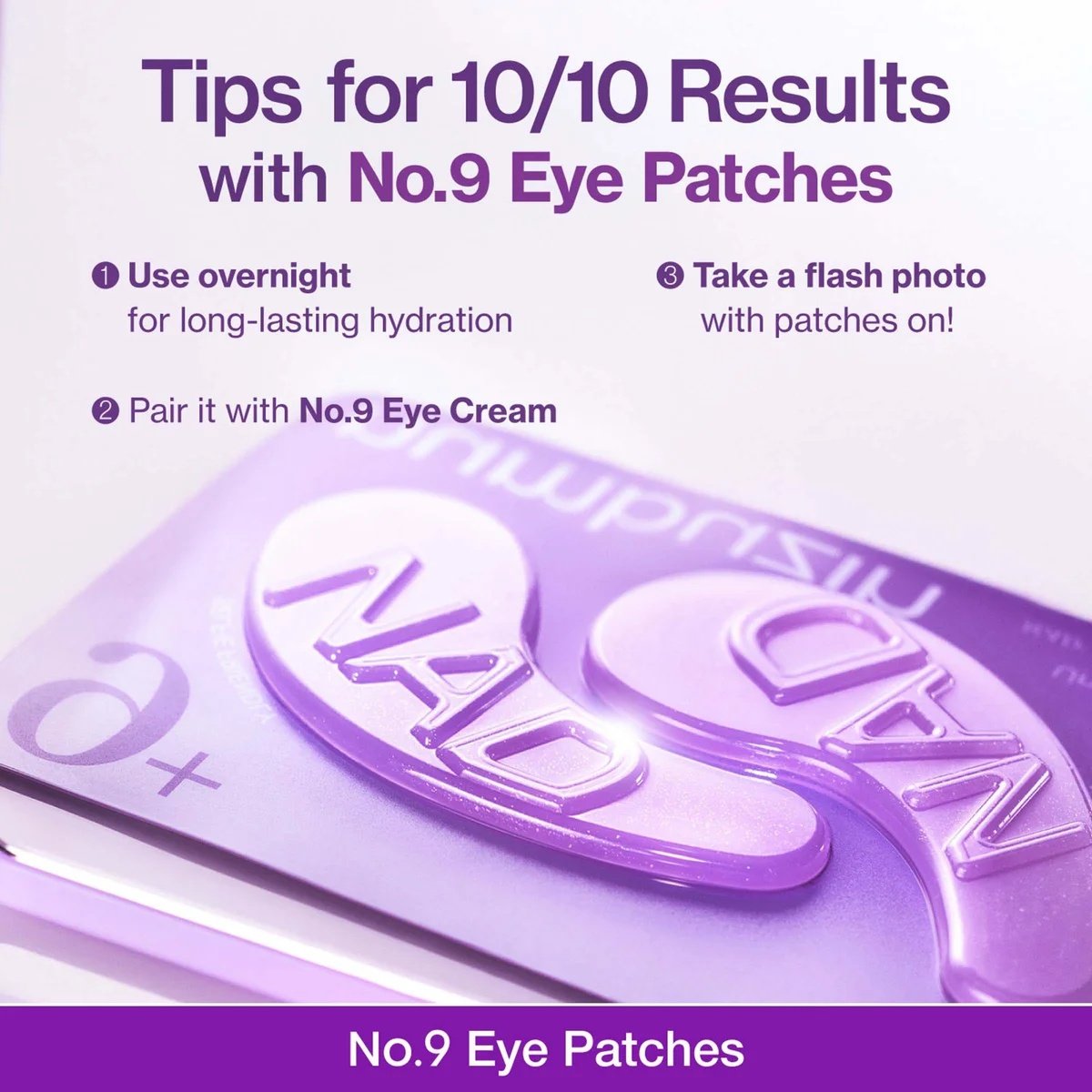 NUMBUZIN - No.9 Nad+ Under Eye Patches 5 PaIrs - 2
