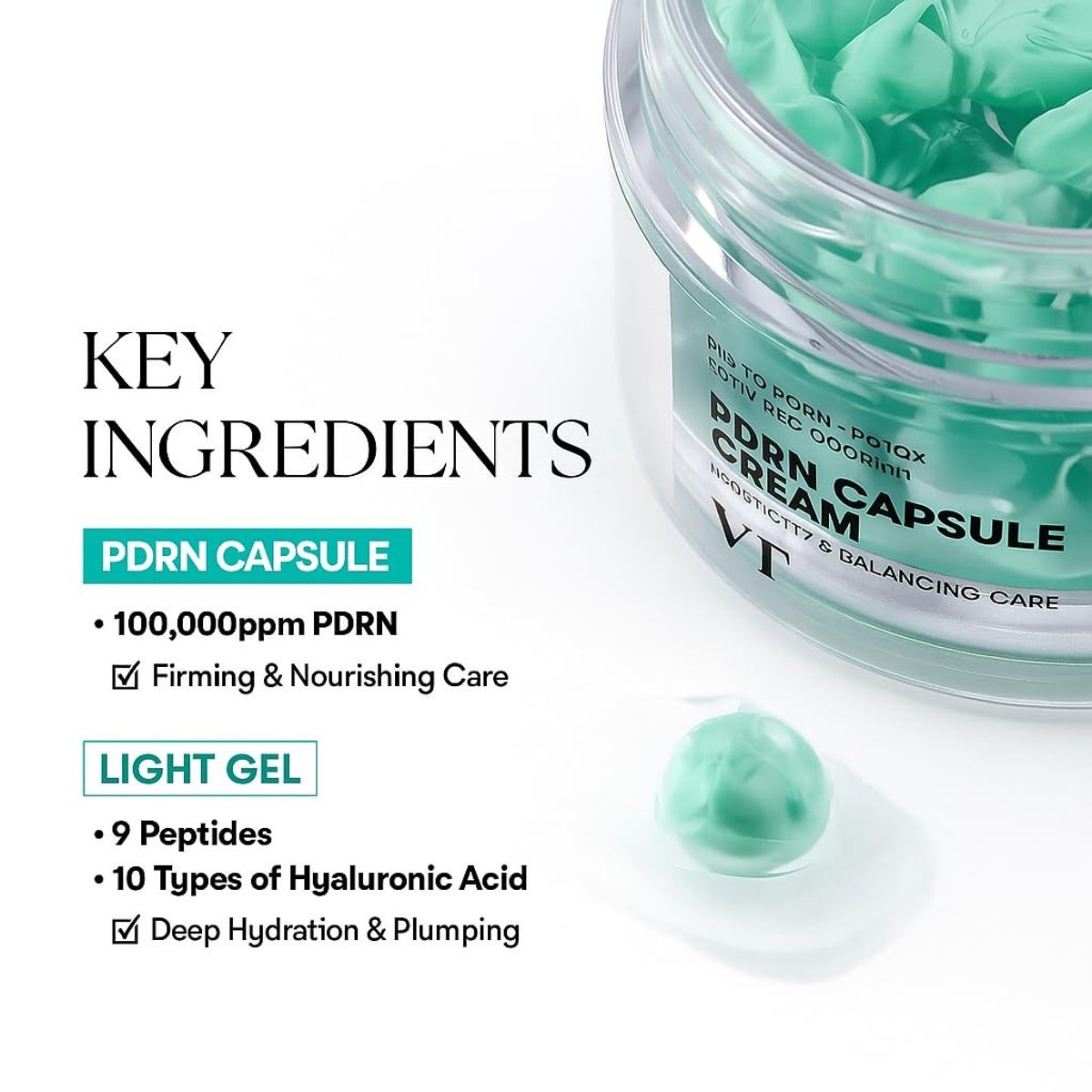 VT - PDRN Capsule Cream 100 50ml - 3
