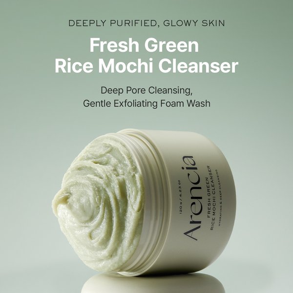 ARENCIA - Fresh Green Rice Mochi Cleanser 120g