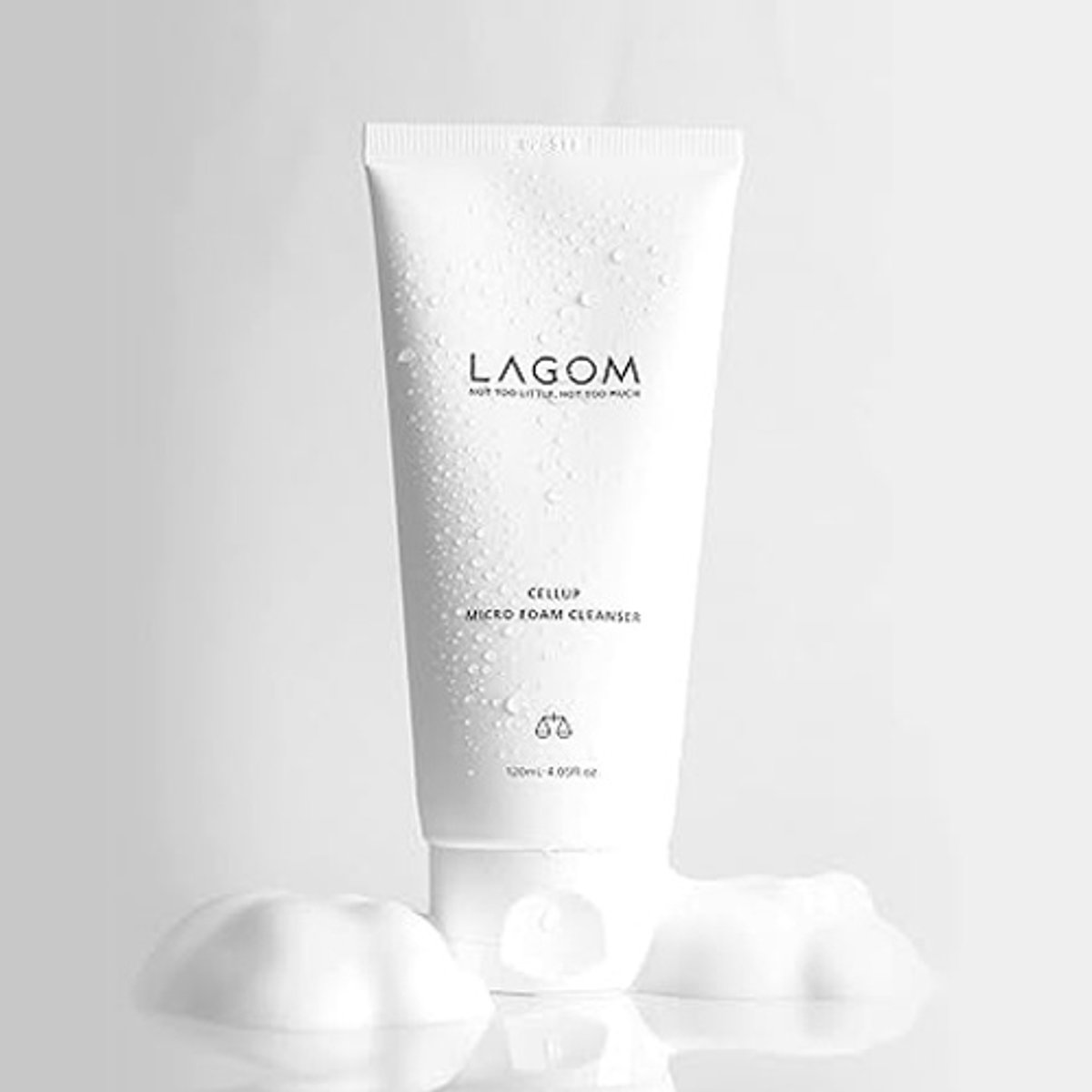 LAGOM - Cellup Micro Foam Cleanser 120ml - 2
