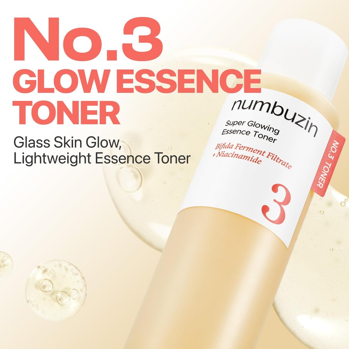 NUMBUZIN - No.3 Super Glowing Essence Toner 200ml - 2