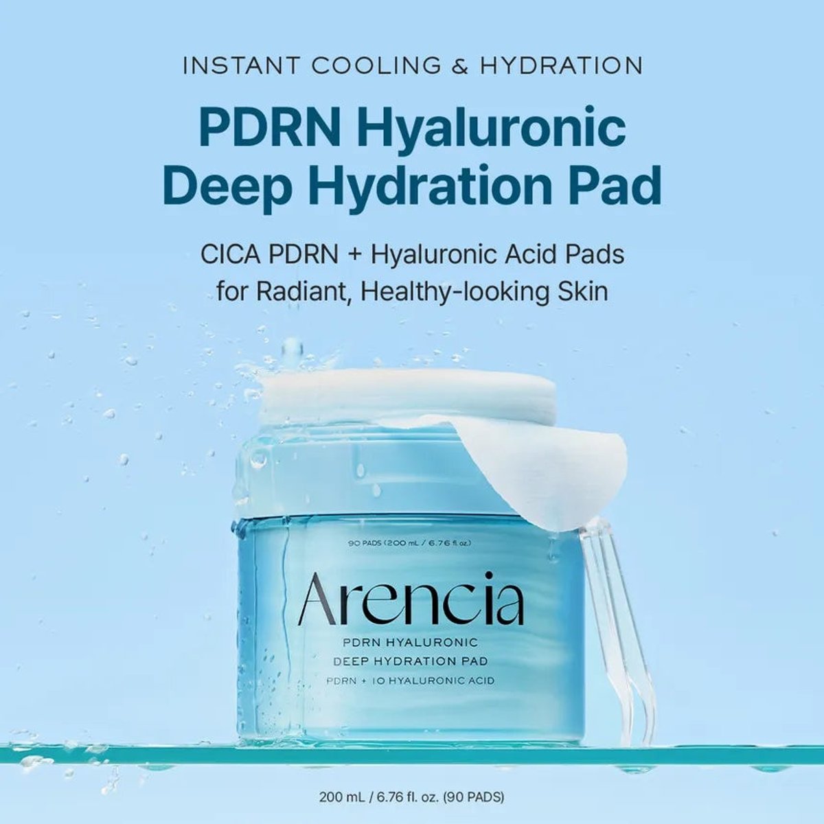 ARENCIA - PDRN Hyaluronic Deep Hydration Pad 90 Pads - 2