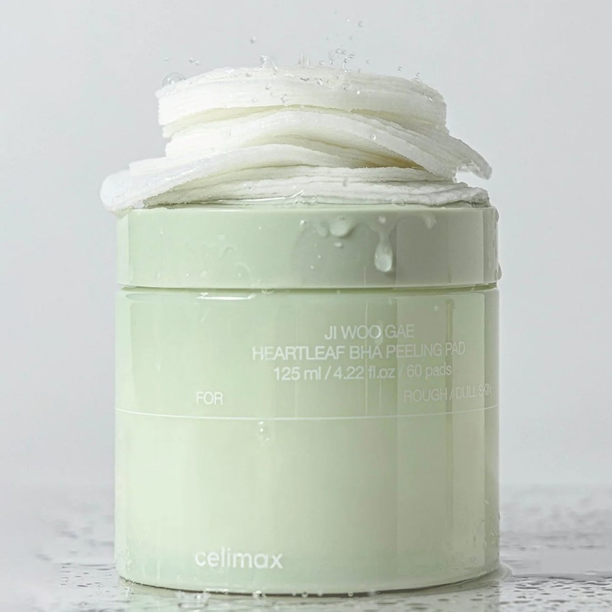 CELIMAX - Ji Woo Gae Heartleaf BHA Peeling Pad (60 Pads) - 2