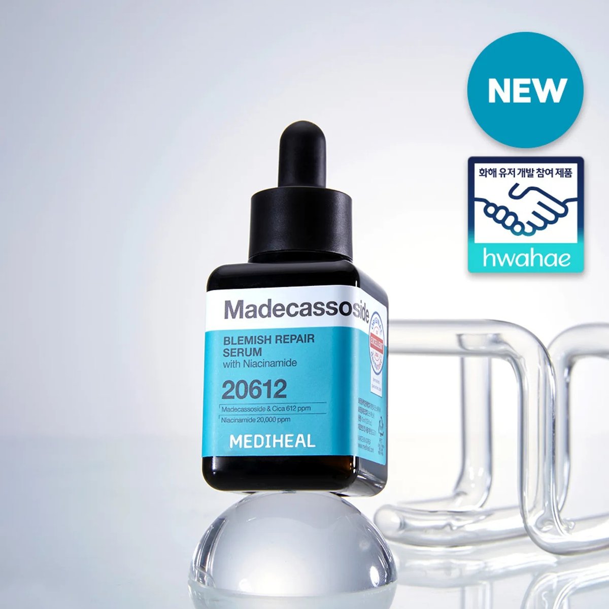 MEDIHEAL - Madecassoside Blemish Repair Serum 20612  40ml+40ml - 3