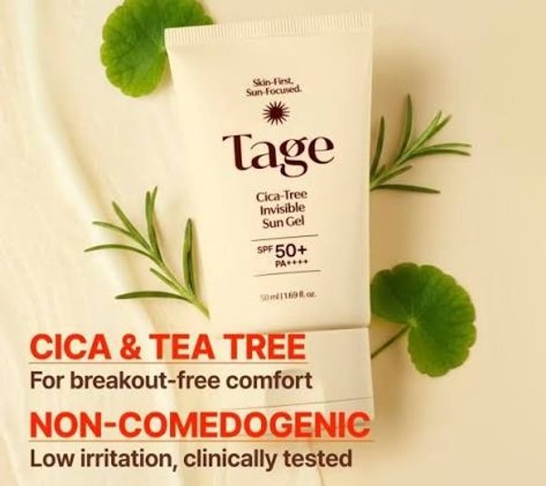 TAGE Cica Tree Invisible Sun Gel 50ml