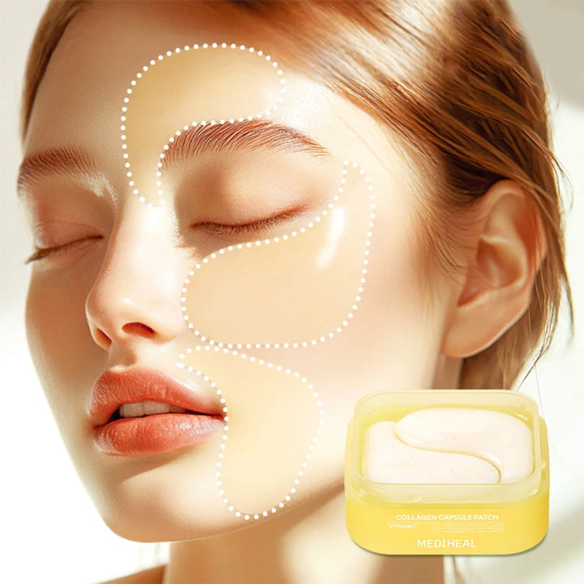 MEDIHEAL - Collagen Capsule Patch Vitamin C Firm Brightening 60ea - 2