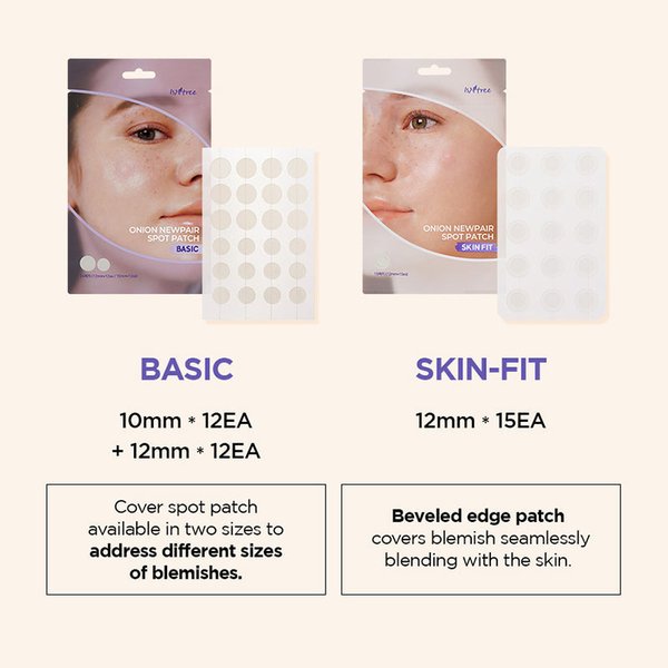 ISNTREE Onion Newpair Spot Patch Basic