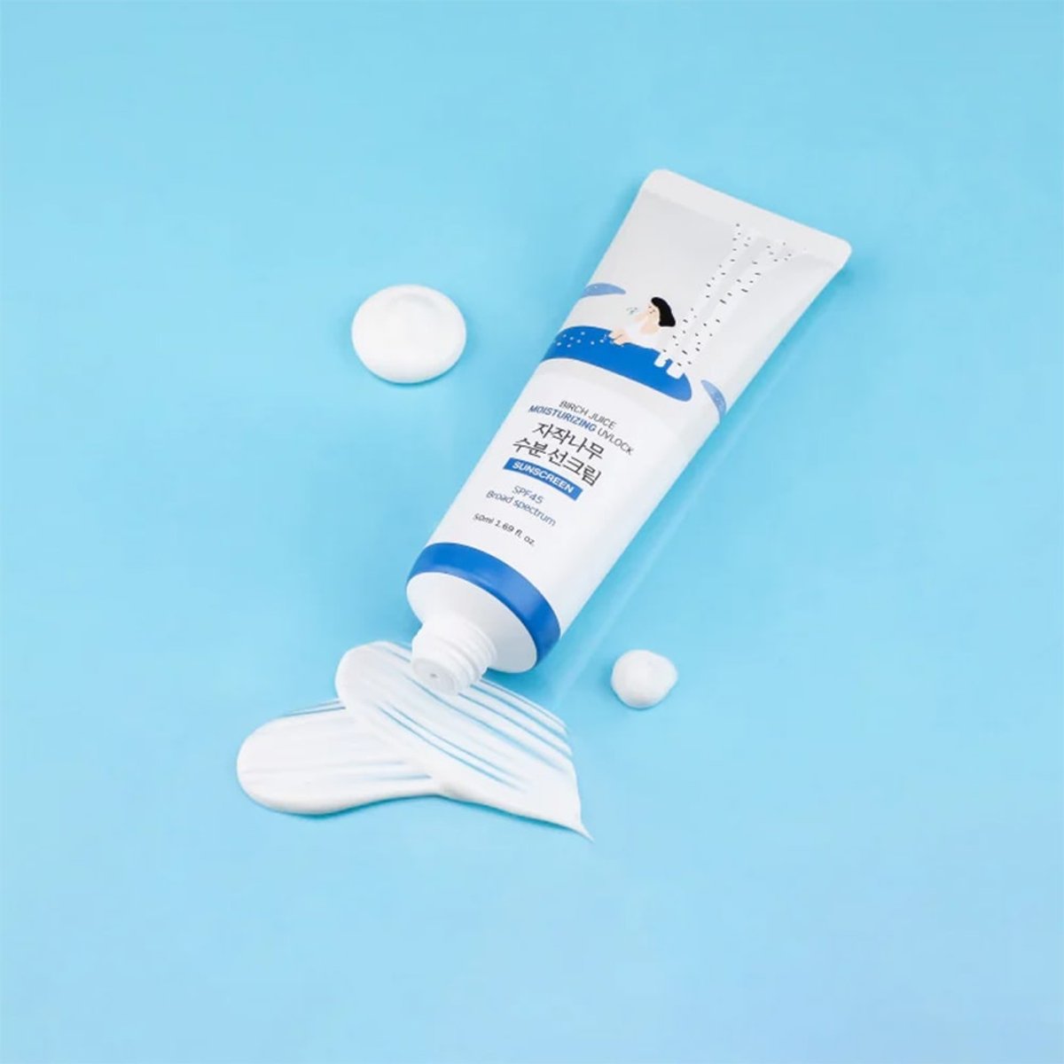 ROUND LAB - Birch Juice Moisturizing Sunscreen SPF50+ PA++++ 50ml