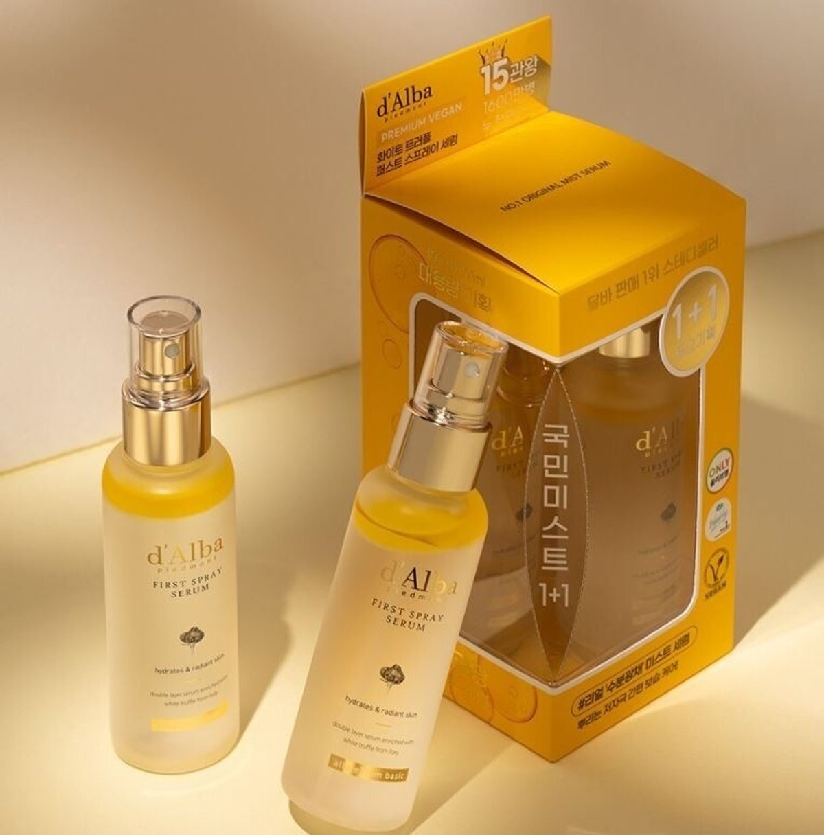 DALBA - White Truffle First Spray Serum 100ml x2