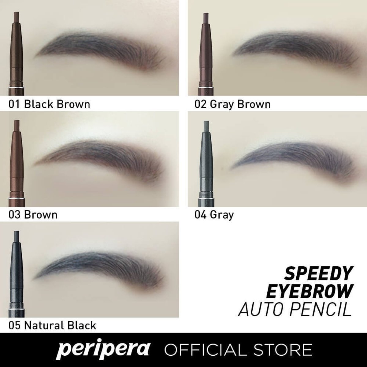 PERIPERA Speedy Eyebrow Auto Pencil - 2