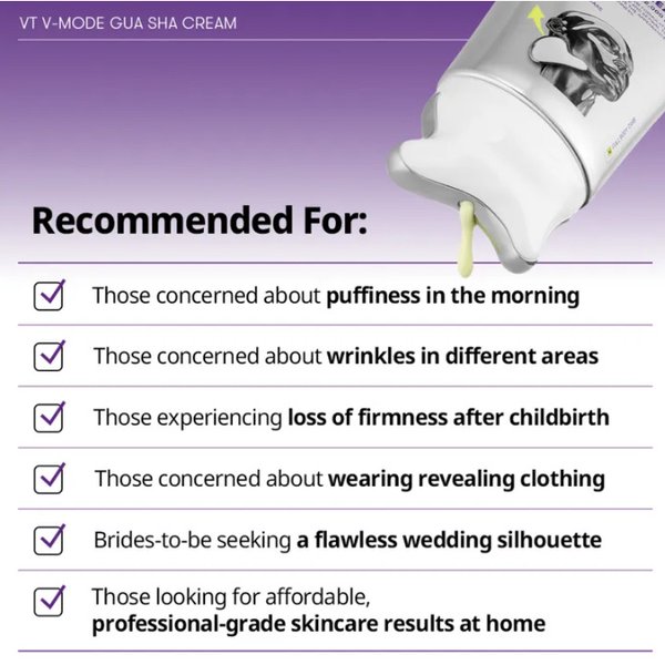 VT COSMETICS V-Mode Gua Sha Cream 120ml
