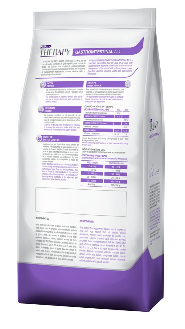 THERAPY CANINE GASTROINTESTINAL A. X 2KG