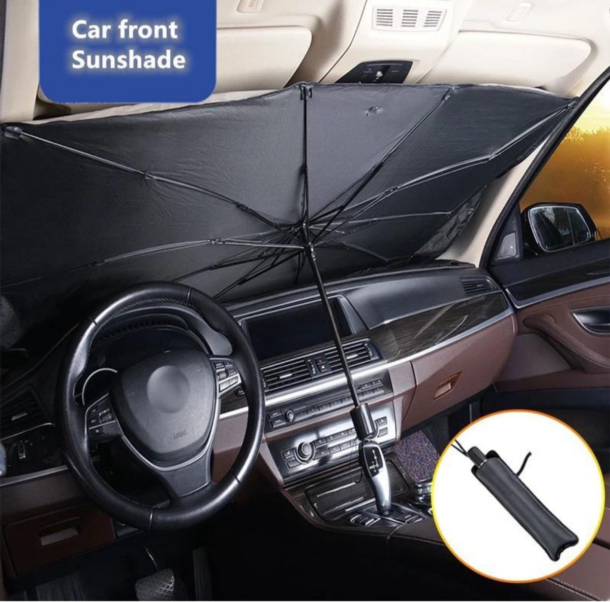 Sombrilla Anti Solar p/ Auto - 3